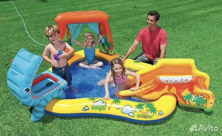 Игровой центр надувной бассейн