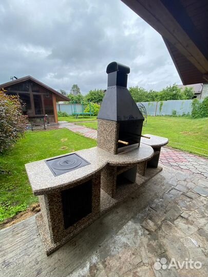 Мангальная зона/барбекю комплекс/гриль/печь под ка
