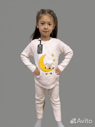 Костюм для девочки теплый