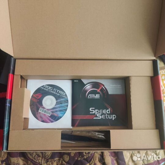 Видеокарта Asus ROG strix RX570 8 Gb