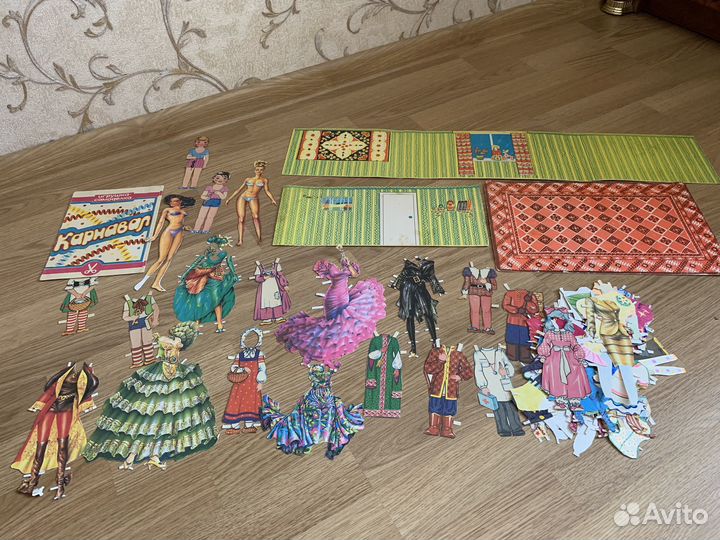 Бумажные игры из СССР