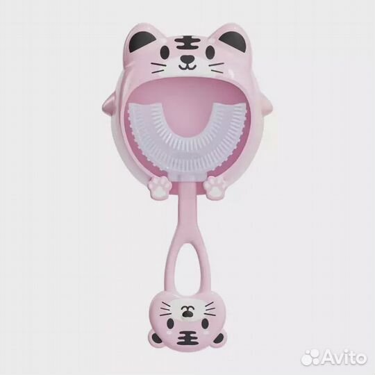 С-образная детская зубная щётка