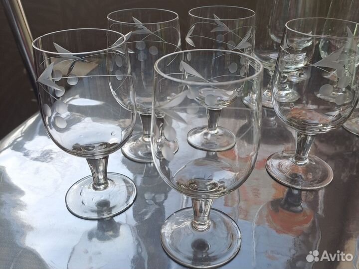 Хрустальные стаканы СССР