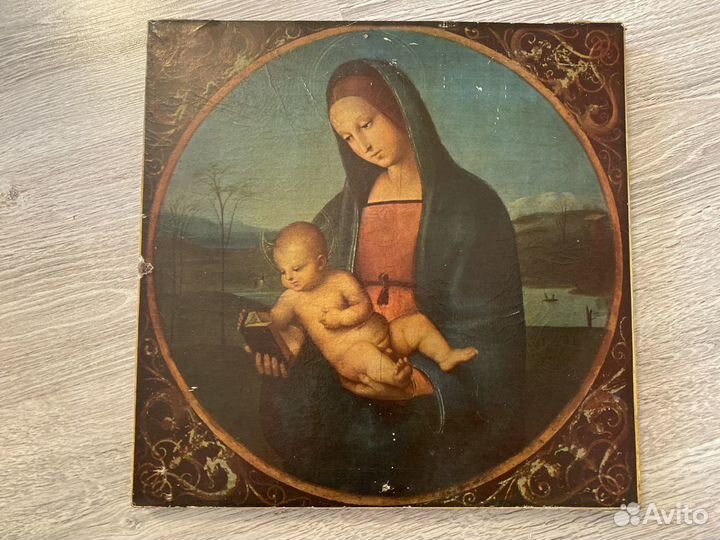 Картина мадонна с младенцем