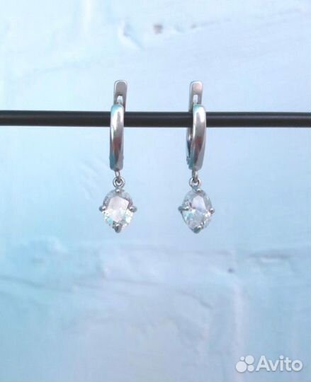 Серьги серебро