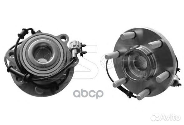 Ступица с подшипником nissan pathfinder/navara