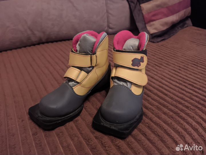 Лыжные ботинки детские 30