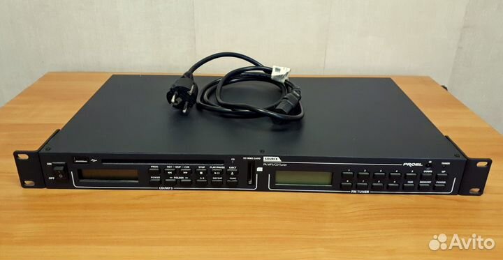 Proel PA Source проигрыватель дисков +FM тюнер