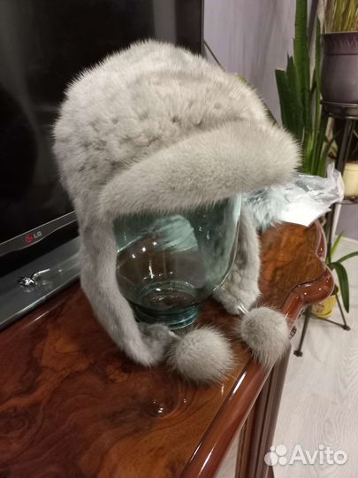 Шапка норковая женская