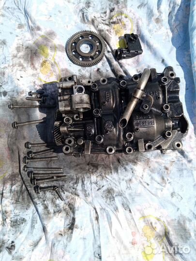 Блок балансирных валов и коленвал для 2.0тди