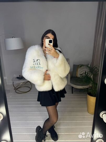 Шуба из песца