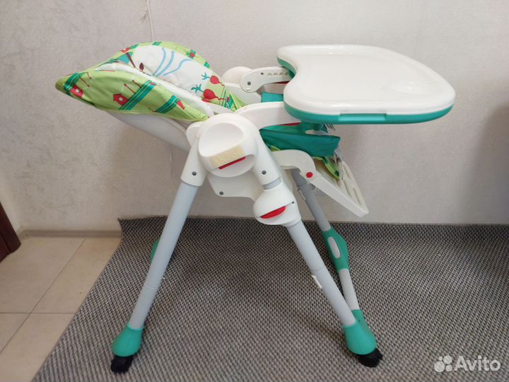 Стульчик для кормления chicco polly