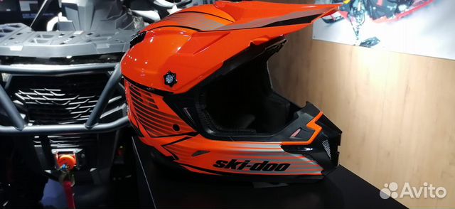 4484120912 Шлем кроссовый Ski-doo XP3 L Оранжевый