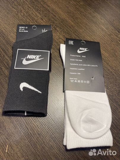 Носки Nike высокие