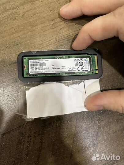SSD samsung 256 GB M.2 ссд