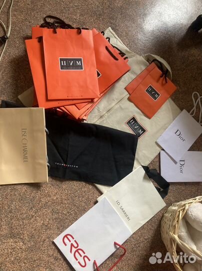 Оригинальные цум пакеты,пыльники,корлбочки и т д