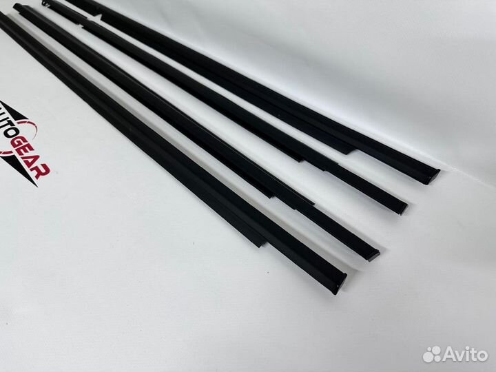 Молдинг стекла двери land Cruiser Prado 120 компле