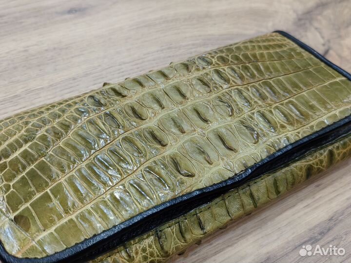 Кошелек женский кожа крокодила