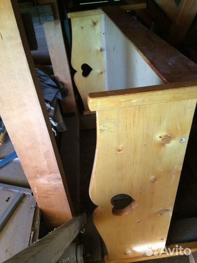 Кровать детская из лиственницы