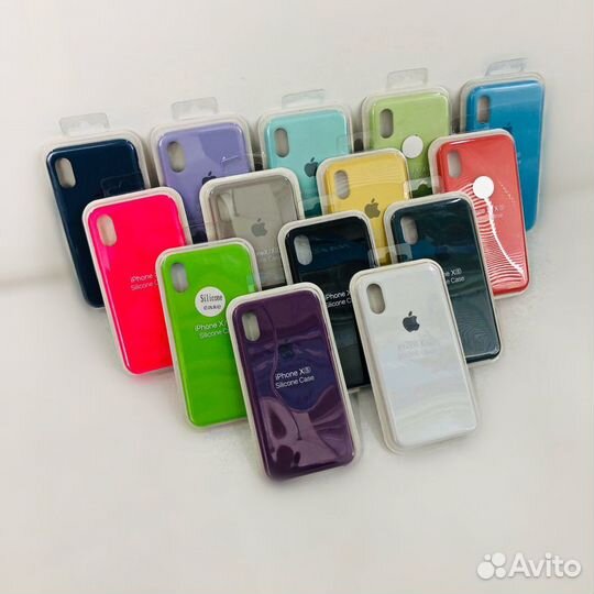 Силиконовый чехол для iPhone X / XS