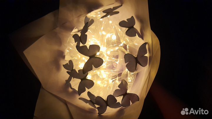 Букет из бабочек