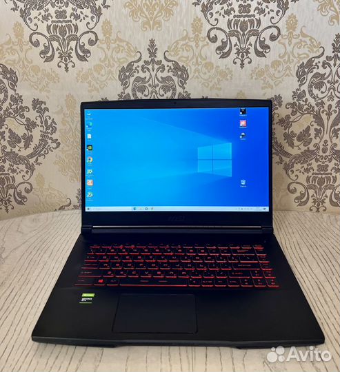 Игровой MSI i7 / GTX1650ti Max-Q / SSD / FHD