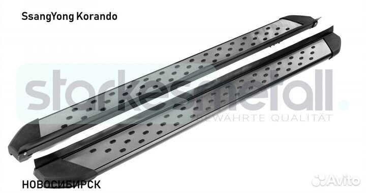 Подножки SsangYong Korando Village