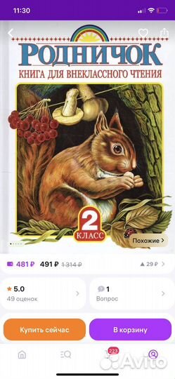 Родничок 2 класс