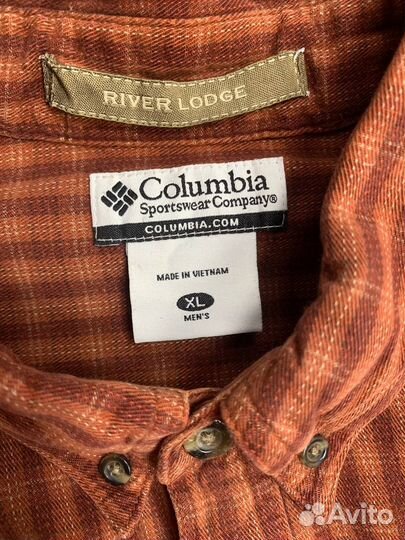 Columbia рубашка мужская