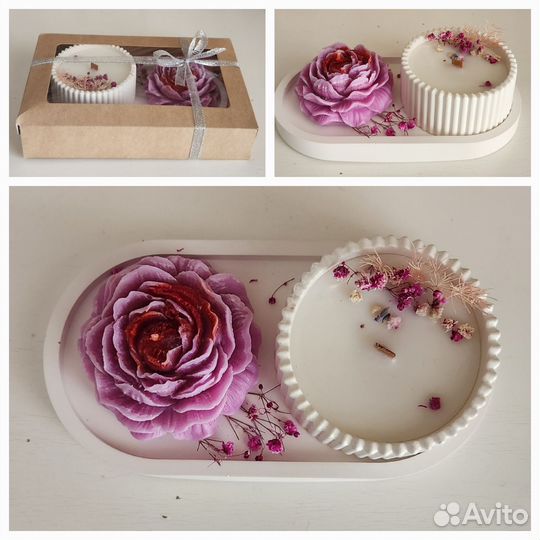 Свечи ручной работы ароматизированные