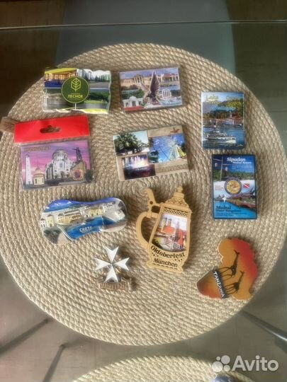 Магниты на холодильник из разных стран