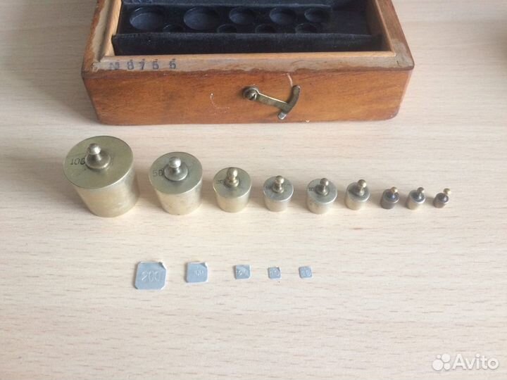 Набор гирь Госметр г. Ленинград