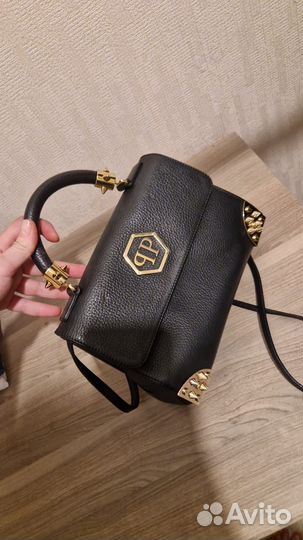 Сумка philipp plein женская оригинал кожа