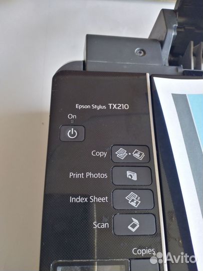 Цветной принтер Мфу epson tx210