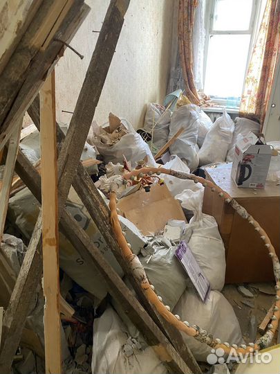 Вывоз мусора Демонтаж сараев теплиц