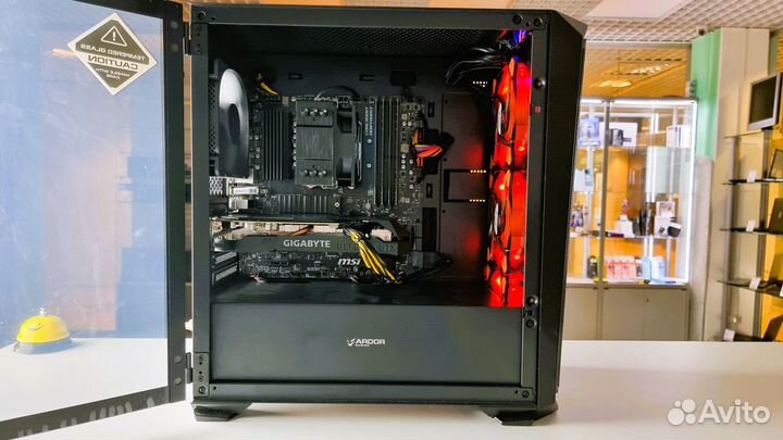 Игровой Пк:Ryzen5 3500X/GTX1660 S-6GB/NVMe250/16GB