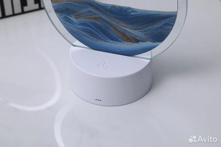 Ночник картина из песка с подсветкой лампа