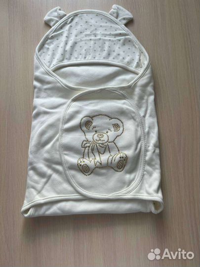 Кокон для новорожденных и шапочка