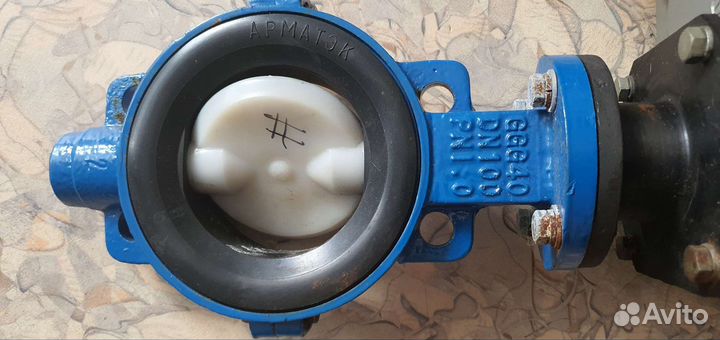 Затвор дисковый с электроприводом