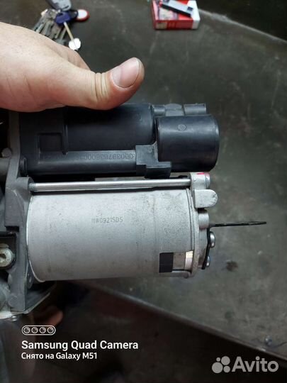 Компрессор мневмоподвески мерседес s221 w164