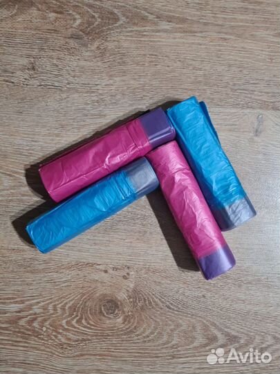 Пакеты для мусора с завязками