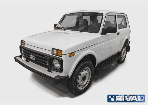 Пороги для LADA Niva Legend (2021-2024) Black