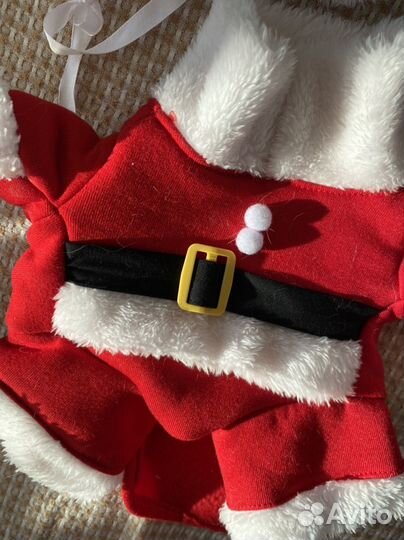 Новогодний костюм для кошки