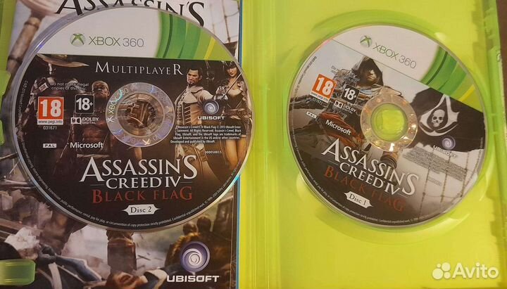 Assasins Creed IV: Black Flag для Xbox 360