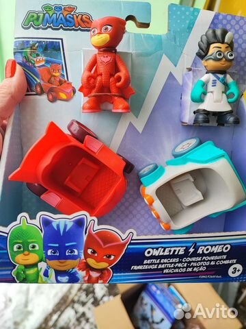 Набор игровой Герои в масках Машинки Алетт против