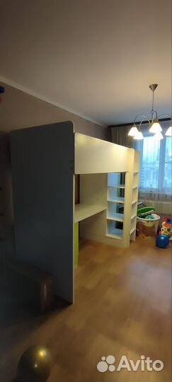 Кровать-чердак Polini Simple