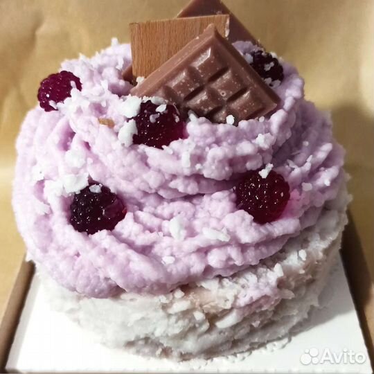 Свечи из натурального воска, свечи-пироженки