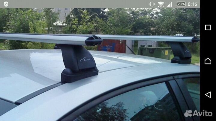 Аэродинамический багажник для Ford Focus 2 аэродин