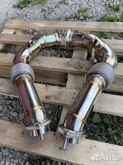Даунпайп(downpipe) Bmw x5m/x6m, 50i, n63/s63