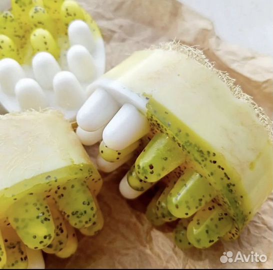 Массажное мыло с люфой